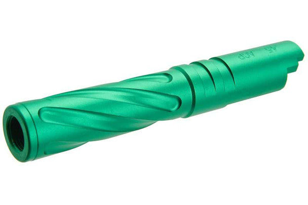 5KU Tokyo Marui Hi-Capa 4.3 GBB Aluminium Tornado Outer Barrel - Green