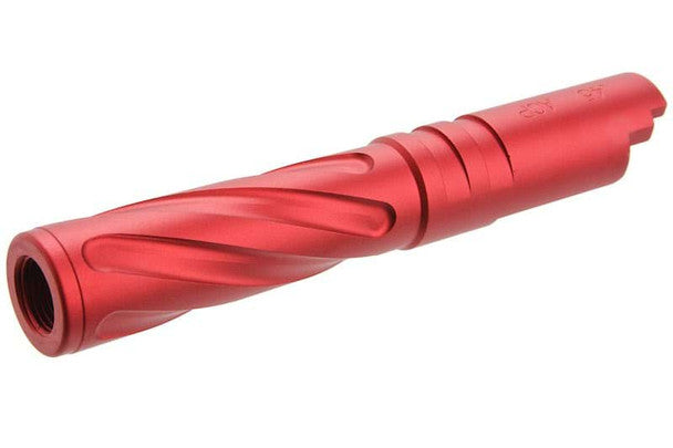 5KU Tokyo Marui Hi-Capa 4.3 GBB Aluminium Tornado Outer Barrel - Red