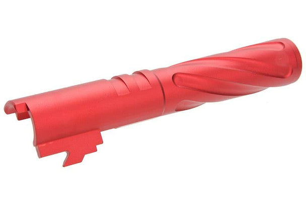 5KU Tokyo Marui Hi-Capa 4.3 GBB Aluminium Tornado Outer Barrel - Red