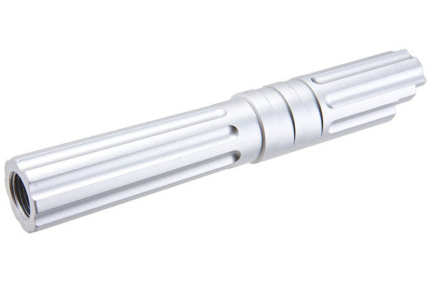5KU TM Hi Capa 4.3 GBB Aluminium Outer Barrel (M11CW) - Type 1 - Silver
