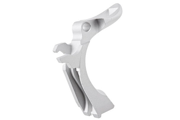 5KU TM Hi-Capa GBB Aluminium Grip Safety - Type 1 - Silver