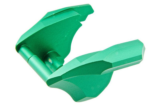5KU TM Hi-Capa GBB Aluminium Ambi Thumb Safety - Type 1 - Green