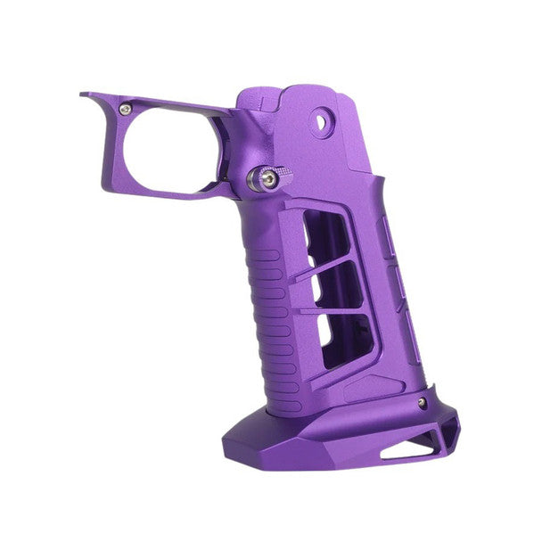 5KU Tokyo Marui Hi Capa GBB CNC Aluminium Grip - Type 7 - Purple