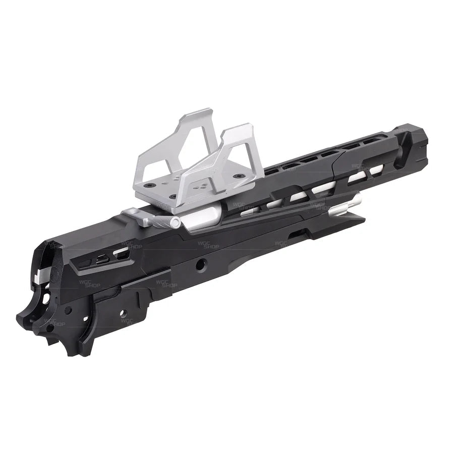 5KU CNC EX-02 Slide Set for TM Hi-Capa GBB - Black/Silver