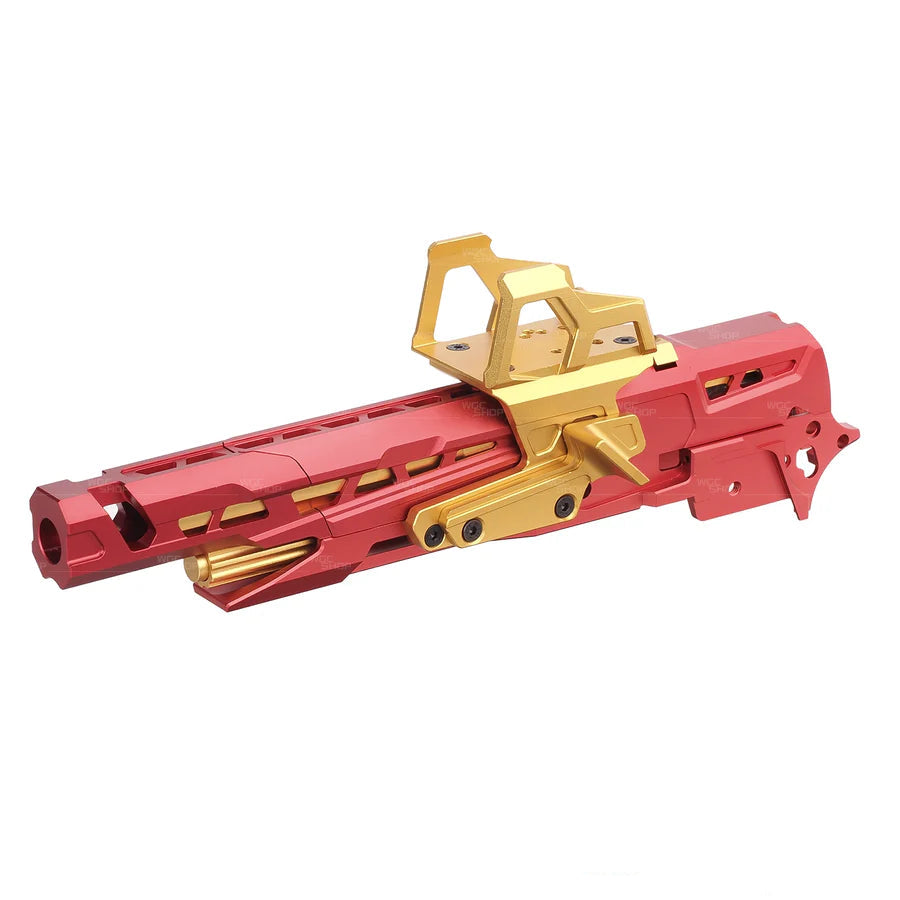 5KU CNC EX-02 Slide Set for TM Hi-Capa GBB - Red/Gold