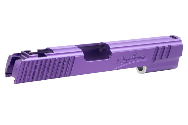 5KU CNC Infinity Signature Slide for TM Hi-Capa GBB - Purple