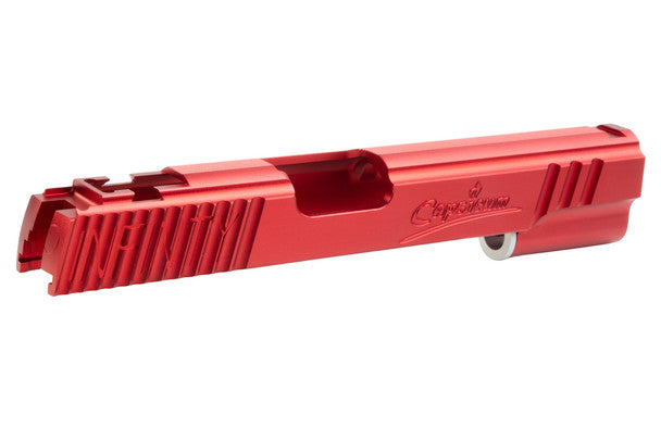 5KU CNC Infinity Signature Slide for TM Hi-Capa GBB - Red