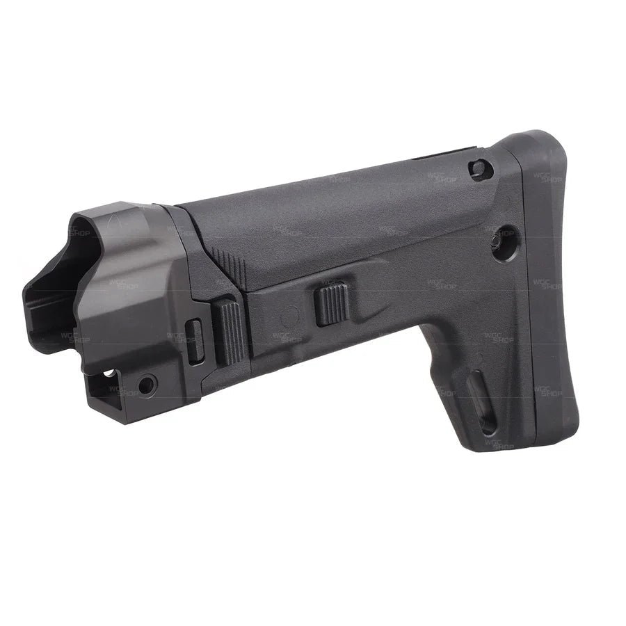 5KU Cyma MP5 GBB ACR Style Adjustable Folding Stock - Black