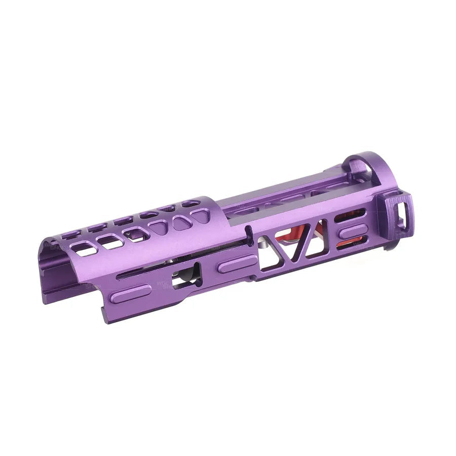 5KU AAP-01 Lightweight Advanced CNC Aluminium Bolt with Selector Switch - Purple
