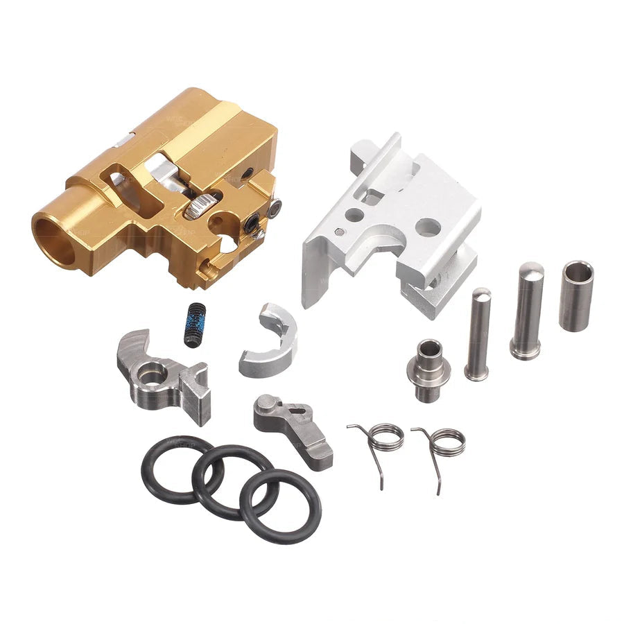 5KU CNC Alu Infinity IMM Style Conversion Kit for TM Hi-Capa GBB - Red/Gold