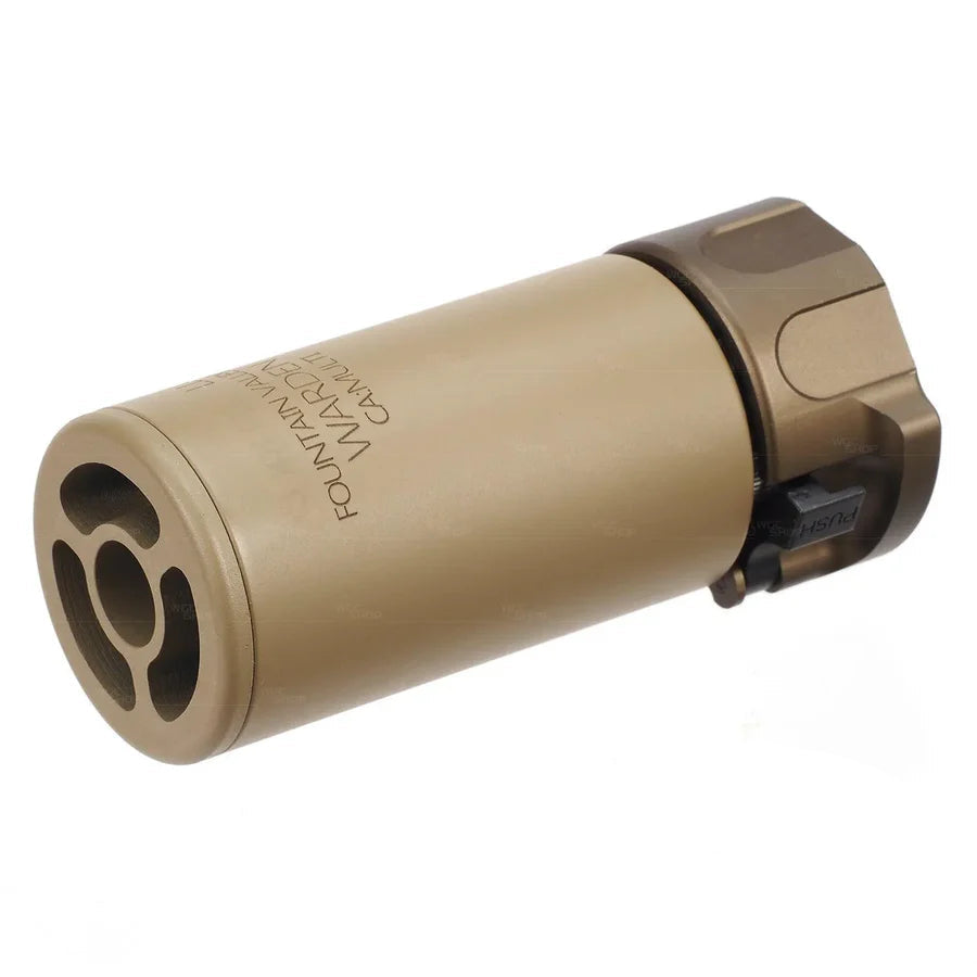 GK Tactical WARDEN Suppressor with Spitfire Tracer (14mm CCW) - FDE