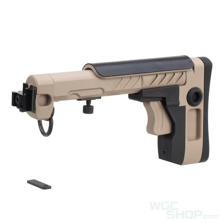 5KU PT-3 AK Telescopic Foldable Stock for AK - FDE