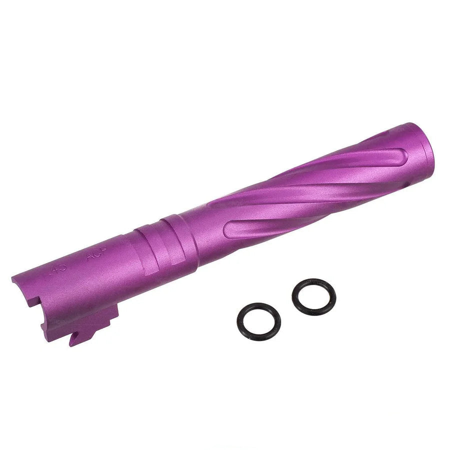 5ku TM Hi-Capa 5.1 GBB Aluminium Tornado Outer Barrel - Purple