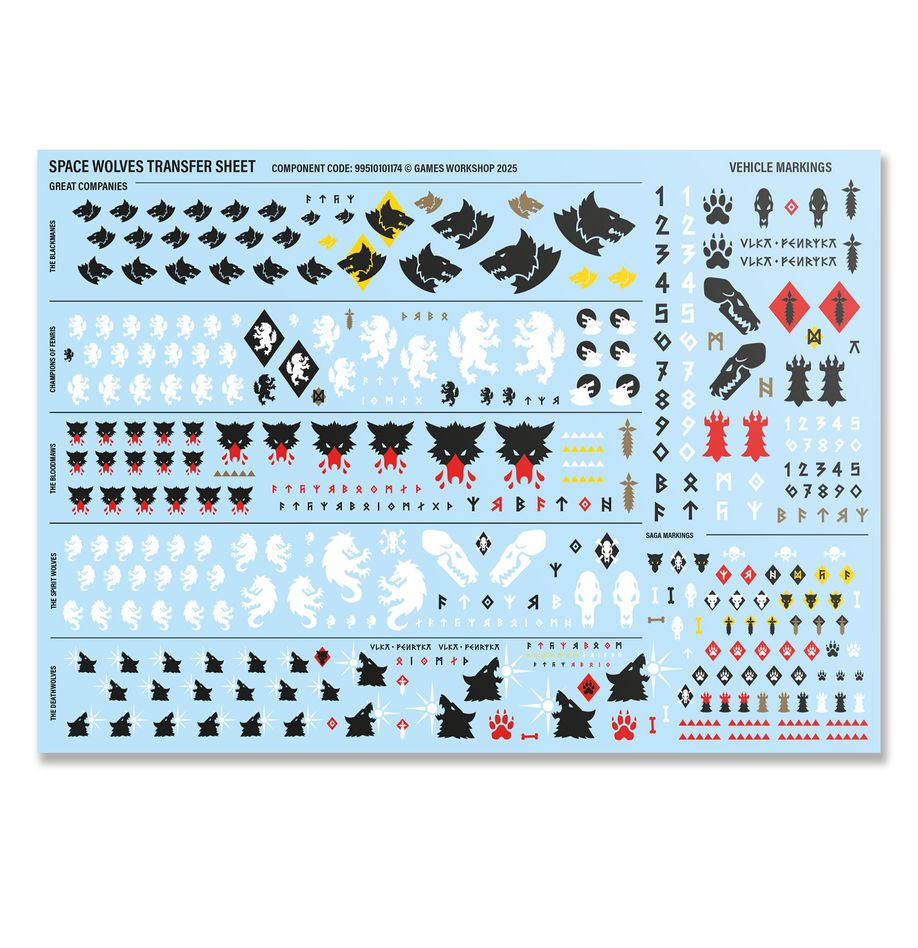 Space Wolves - Grey Hunters (53-21)