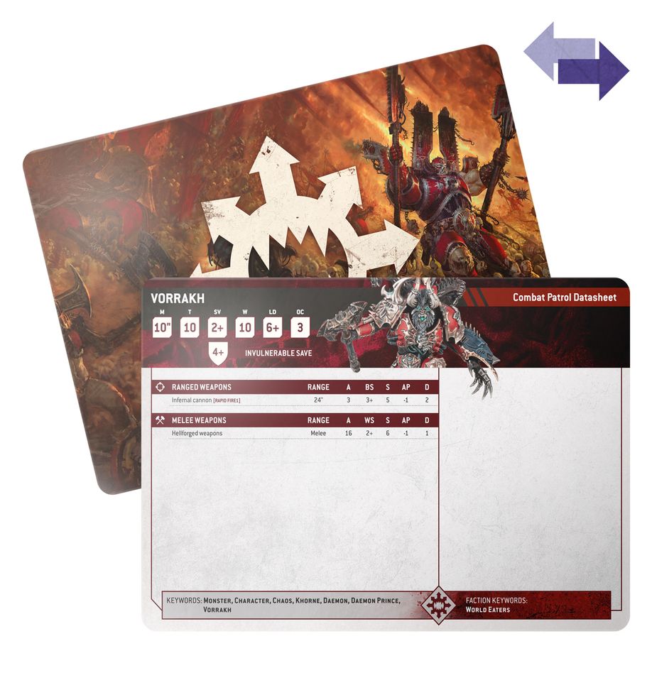 Datasheet Cards - World Eaters (67-06)