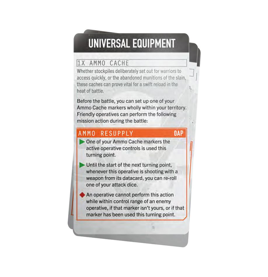 Kill Team - Tempestus Aquilons Datacards (103-84)