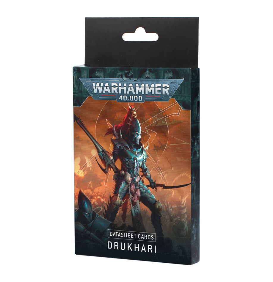 Datasheet Cards - Drukhari (45-02) (10th Ed)
