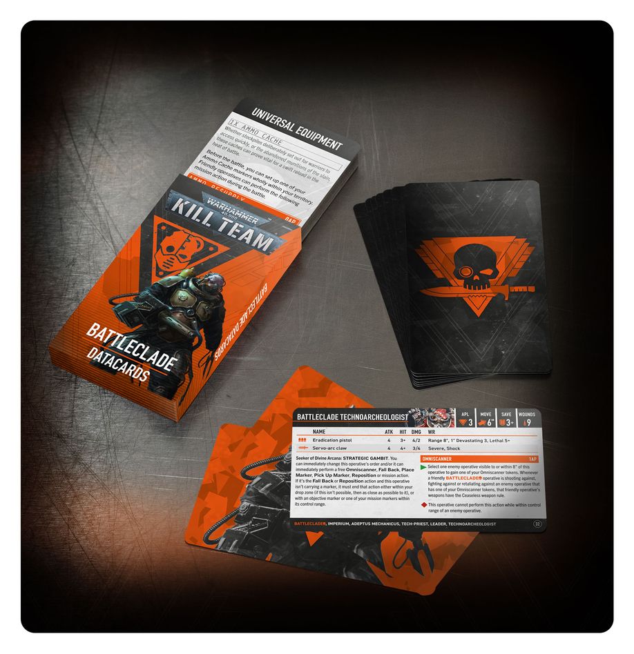 Kill Team - Battleclade Datacards (102-61)
