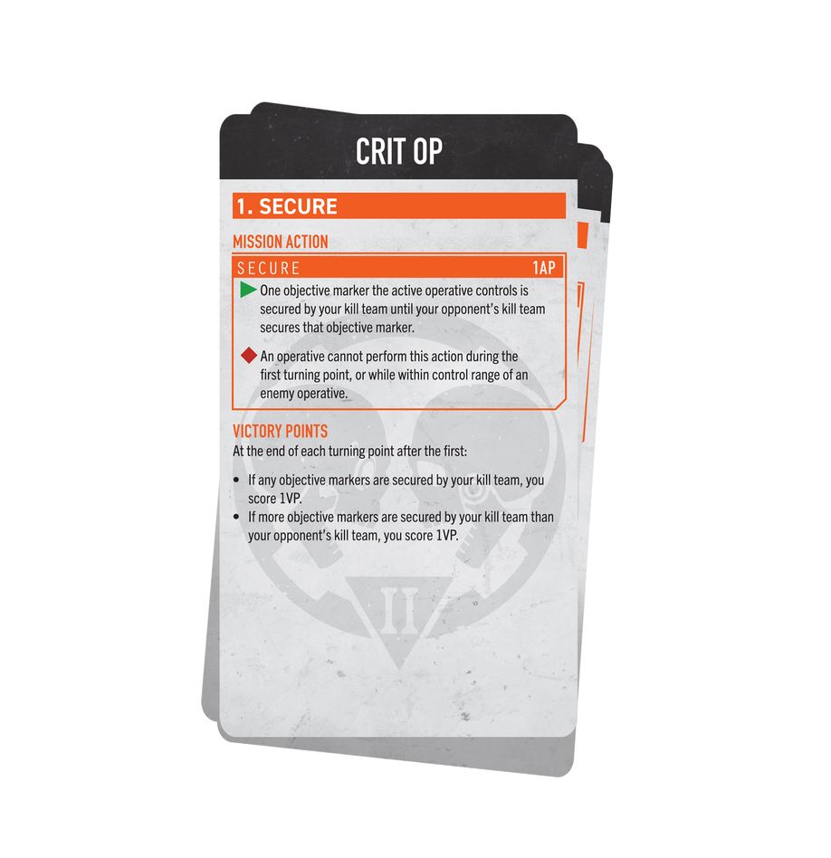 Kill Team - Approved Ops Card Pack 2025 (102-63)