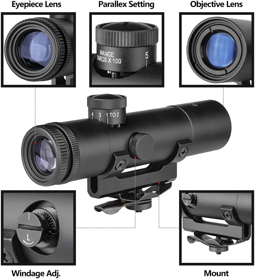 Spina 4X20 35mm Tube Scope