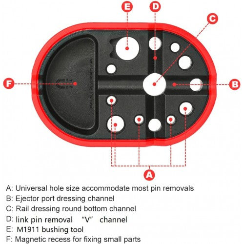 MGPCQB Magnetic Bench Block