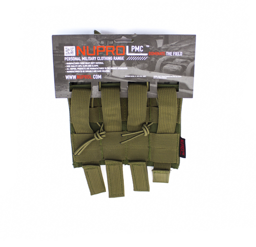 PMC M4 Double Open Mag Pouch - Green
