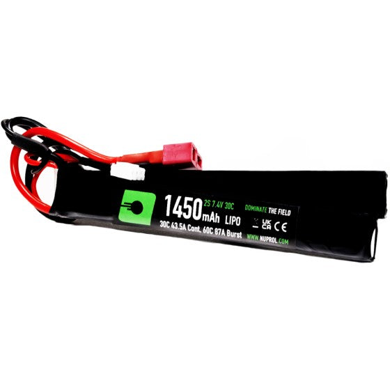 Nuprol Power 1450Mah 7.4V 30C Lipo Nunchuck - Deans