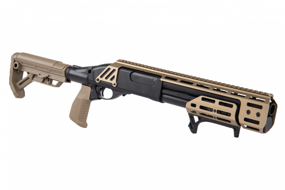 Golden Eagle AT8905T Tri-Shot Gas Pump Action Shotgun - FDE