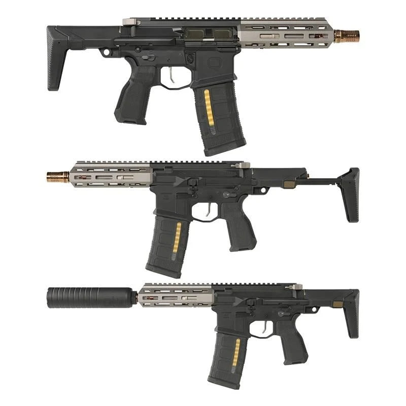 Salvo Precision 7.0 Honey Badger SBR GBB with PDW Stock (S004A-02-BK)