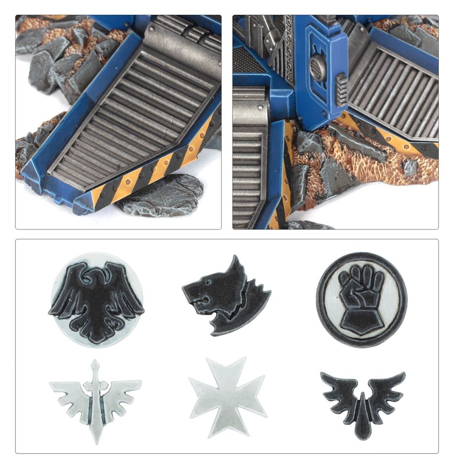 Space Marines - Drop Pods (48-101)