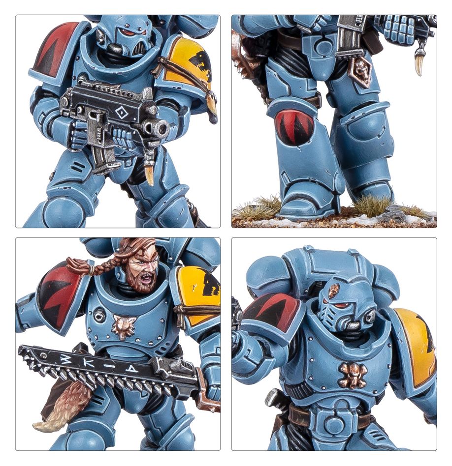 Space Wolves - Grey Hunters (53-21)