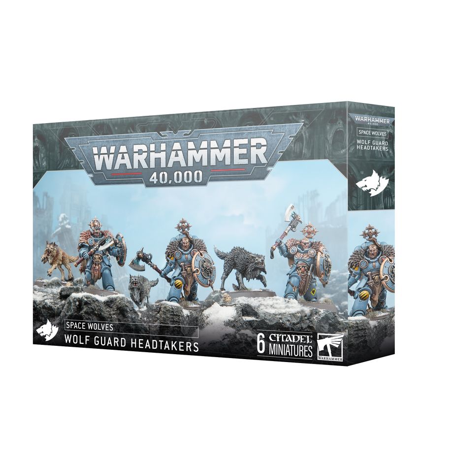 Space Wolves - Wolf Guard Headtakers (53-29)