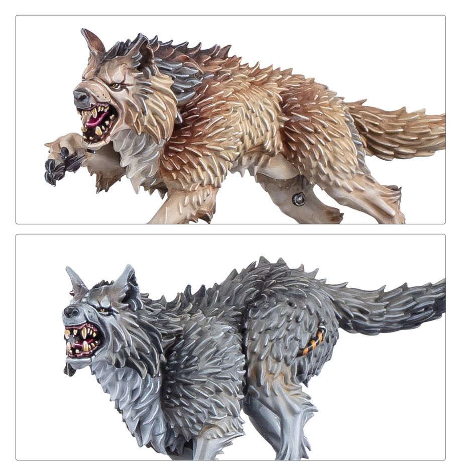 Space Wolves - Wolf Guard Headtakers (53-29)