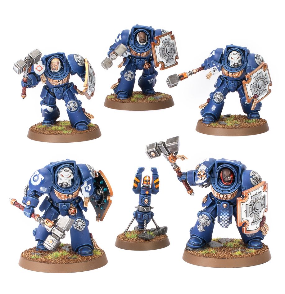 Space Marines - Terminator Assault Squad (48-34) - NEW
