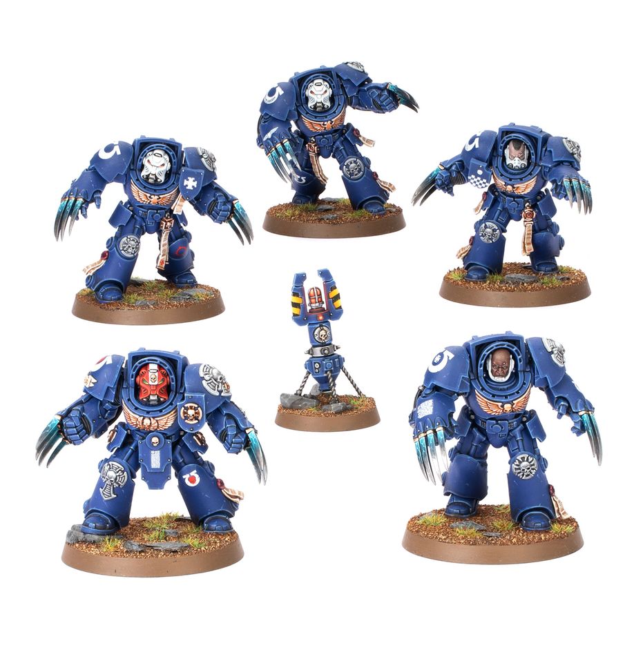 Space Marines - Terminator Assault Squad (48-34) - NEW