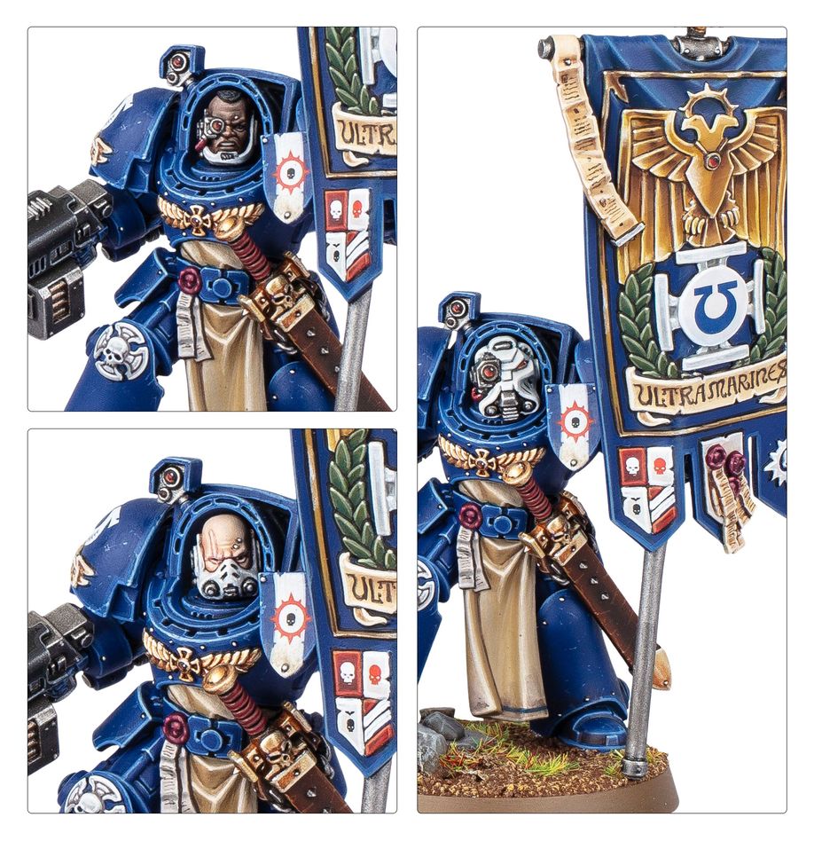 Space Marines - Ancient in Terminator Armour (48-104)