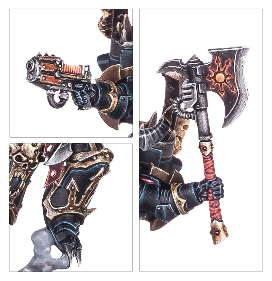 Chaos Space Marines - Chaos Lord with Jump Pack (43-101)