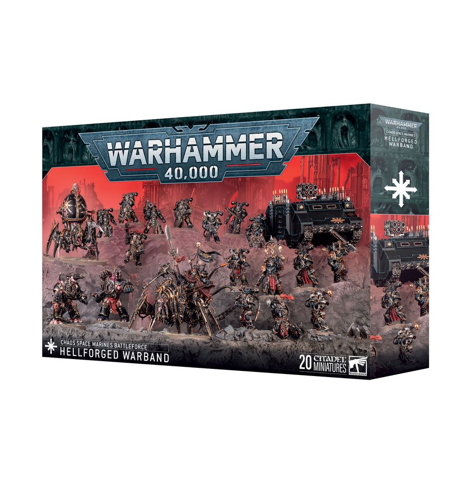 Chaos Space Marines - Hellforged Warband Battleforce (71-43)