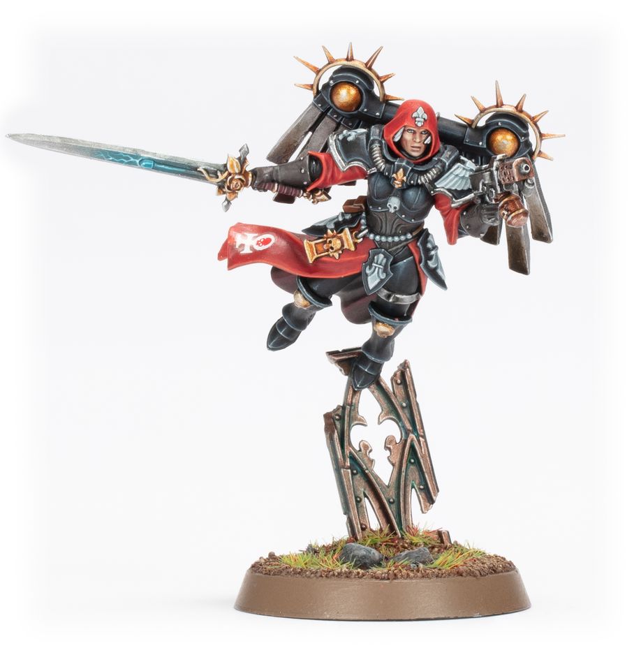 Adepta Sororitas - Canoness with Jump Pack (52-61)