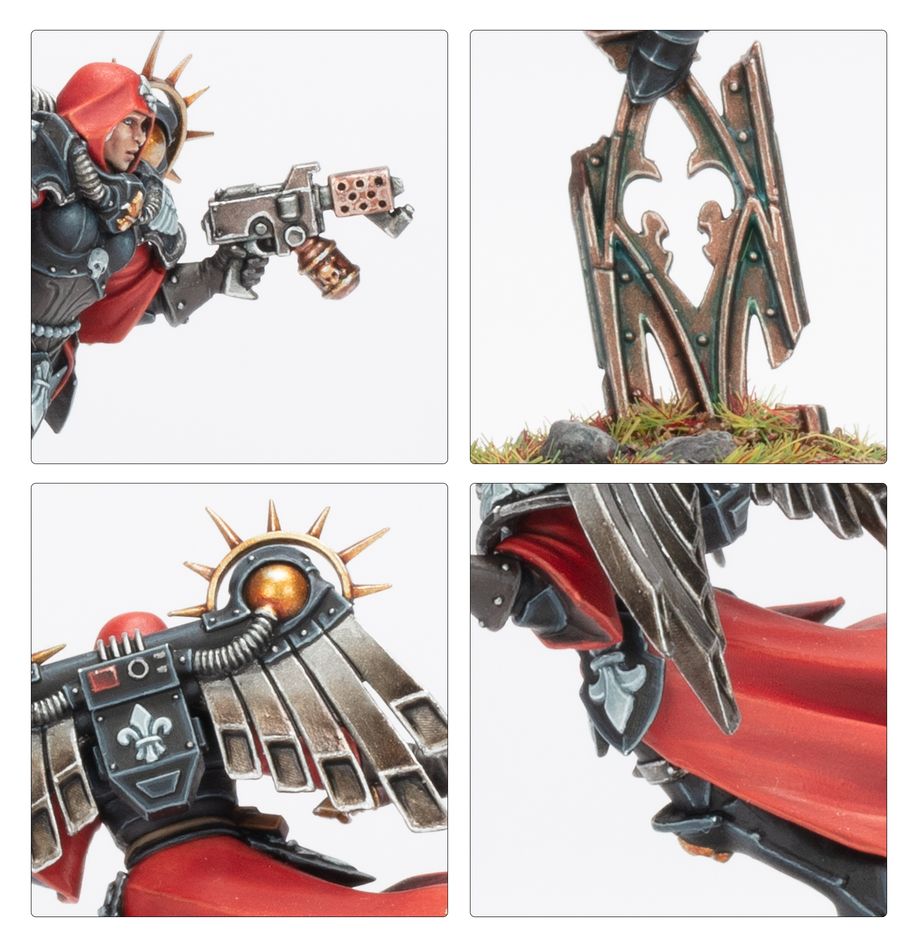 Adepta Sororitas - Canoness with Jump Pack (52-61)