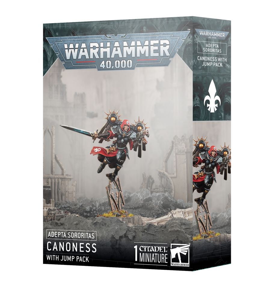 Adepta Sororitas - Canoness with Jump Pack (52-61)
