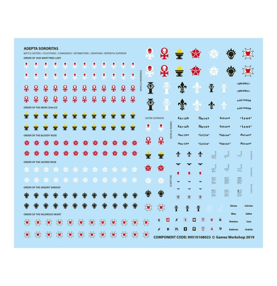 Adepta Sororitas Battleforce - Penitent Crusader Host (52-63)