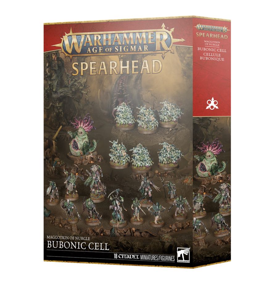 Spearhead - Maggotkin of Nurgle - Bubonic Cell (70-838)