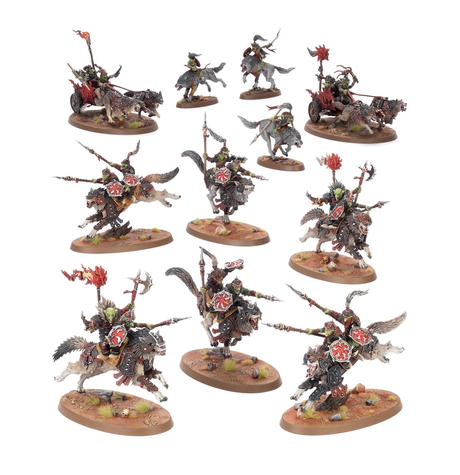 Spearhead - Gloomspite Gitz – Snarlpack Huntaz (70-02)