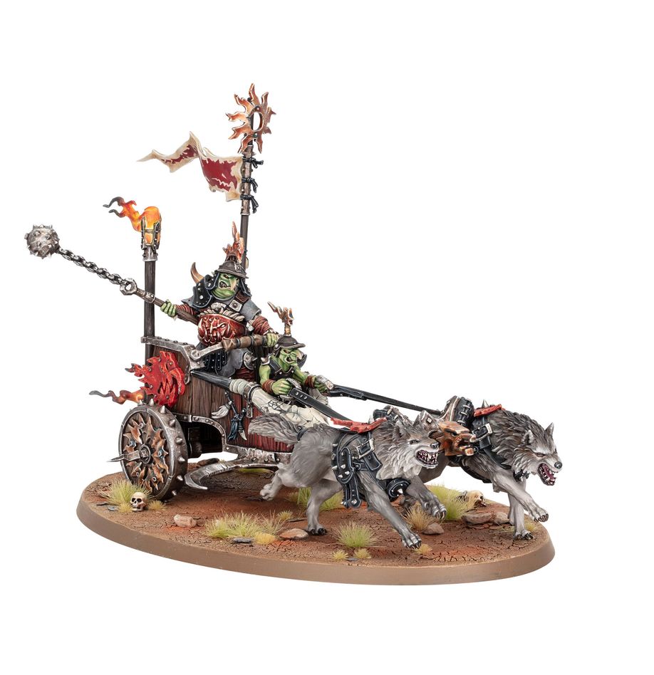 Gloomspite Gitz - Snarlboss on War-Wheela (89-91)