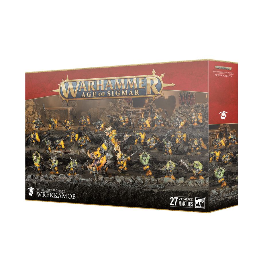Ironjawz Battleforce - Wrekkamob (89-86)
