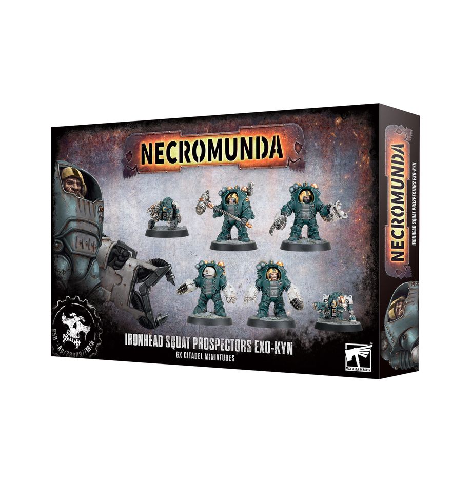 Necromunda - Ironhead Squat Prospectors Exo-kyn (301-52)