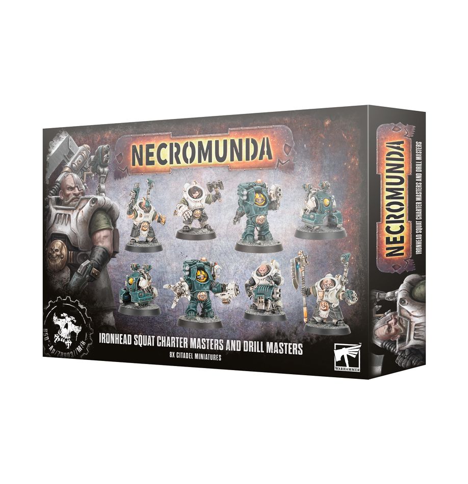 Necromunda - Ironhead Squat Charter Masters and Drill Masters (301-62)
