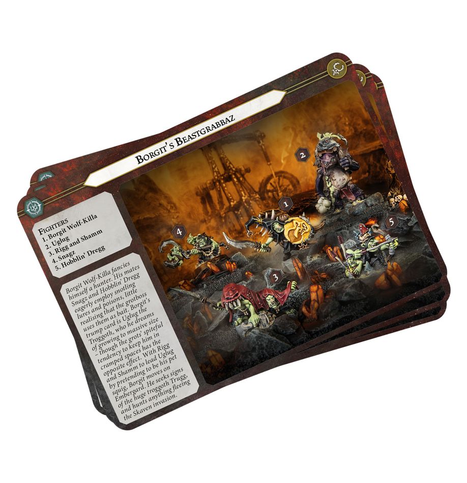 Underwolds Warband - Borgit's Beastgrabbaz (109-33)