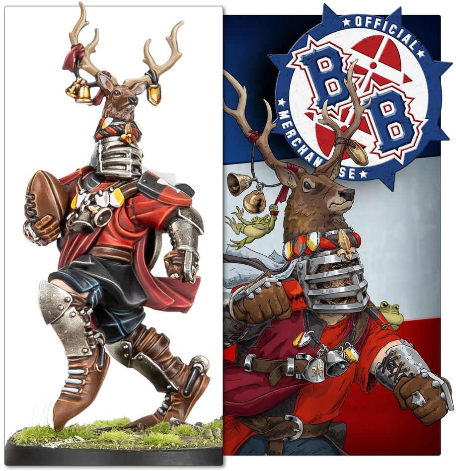 Bretonnian Blood Bowl Team - The Brionne Barons (202-51)